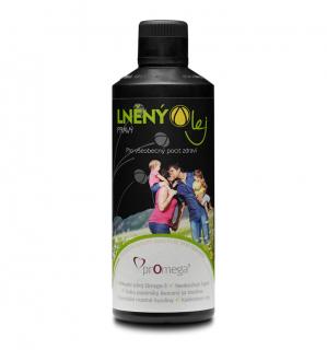 Lněný olej PRAVÝ Bio - 500ml (Lněný olej)