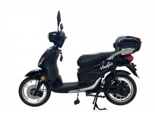 Elektro motorka ViaGo Riga 1000W bez ŘP  + BOX ZDARMA 40Ah, Černá