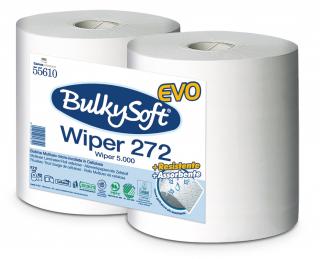 BULKYSOFT Průmyslová role 100% celulóza, BÍLÁ