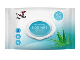 Vlhčený toaletní papír - Aloe vera 60ks