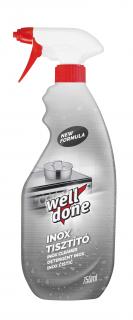 Well Done Inox čistič ploch z nerezavějící oceli s rozprašovačem 750ml