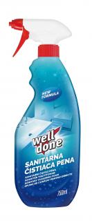 Well Done Sanitární čistící pěna s rozprašovačem 750ml