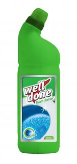 Well Done WC čistič Fresh power 1l