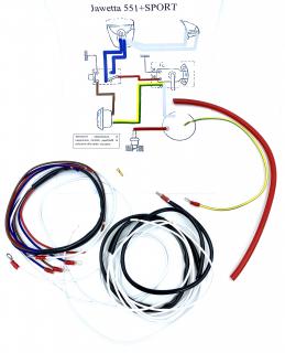 Elektroinstalace JAWETTA 551 + SPORT  CZ+