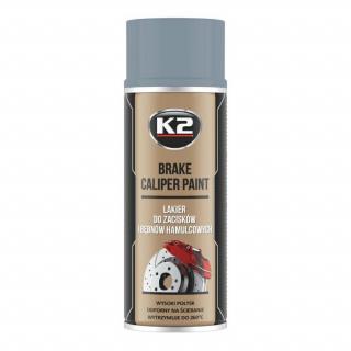 K2 BRAKE CALIPER PAINT 400ml stříbrná / na brzdy /