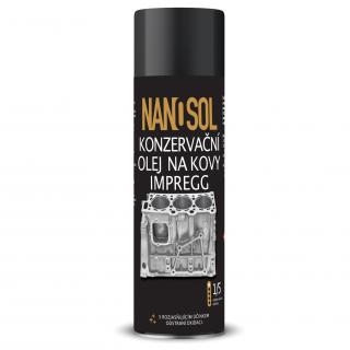 NANOSOL - impregnační olej na kovy IMPREGG 650ml