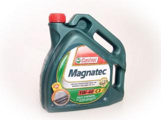 Olej motorový Castrol magnatec 5W-40 4L C3