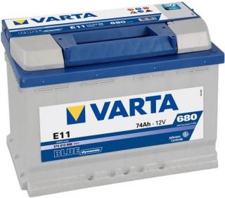 Varta 12V 74Ah 680A EN blue dynamic  CZ+