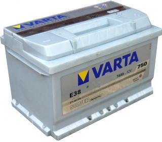 Varta 12V 74Ah 750A EN silver dynamic  CZ+