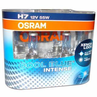 Žárovky H7 Osram Cool Blue Intense sada