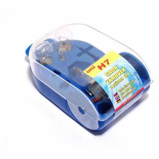 Žárovky servisní box univerzální 12V H7