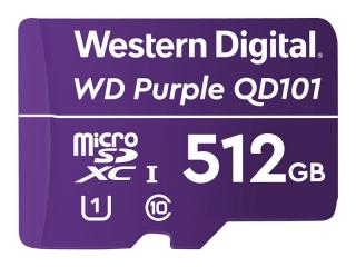 Paměťová karta WD PURPLE 512GB