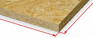 OSB 3 deska KRONOSPAN s rovnou hranou 12x1250x2500 mm - 125 Kč/m2 bez DPH (1 kus = 3,125 m2 = 390,6 Kč bez DPH)