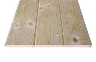 Palubka obkladová oboustranně hladká «Klasik»  19x121x4000 mm  AB, smrk,  - 299 Kč/m2 bez DPH (4 ks v balení = 1,936 m2 = 578,90 Kč bez DPH)