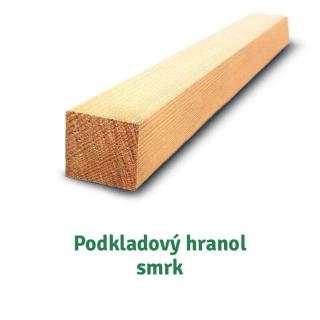 Podkladový hranol 20x40x3000 AB, smrk - 21 Kč/ bm bez DPH (1 ks = 3 bm = 63 Kč bez DPH)