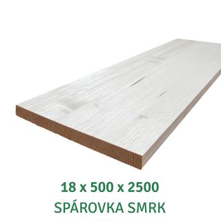 Spárovka; 18X500X2500; AB; smrk; průběžná (severský smrk 529 Kč/m2 bez DPH)