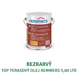 TOP TERASOVÝ OLEJ REMMERS, BEZBARVÝ 5,00 LTR
