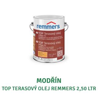 TOP TERASOVÝ OLEJ REMMERS, MODŘIN 2,5 LTR