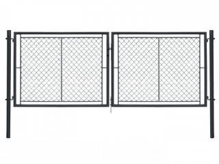 Dvoukřídlá brána IDEAL ANTRACIT ZN/PVC - 3605x1550 mm