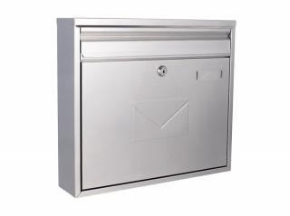 Poštovní schránka TERAMO stříbrná