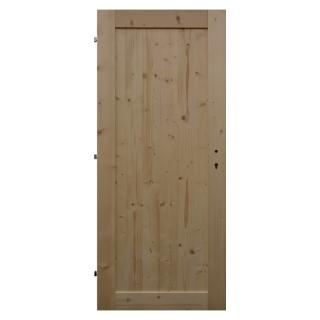 Levné univerzální dveře LU 1 (Masivní smrkové dveře)