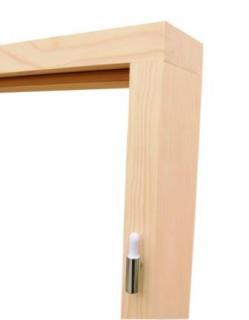 Zárubeň tesařská pro dveře šíře 100 a 110 cm (Masivní smrková zárubeň)