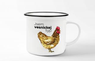 Keramický hrnek 250 ml - Jsem vesnickej typ