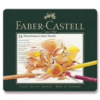 Pastelky Faber-Castell -  Polychromos 24 ks