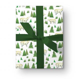 Vánoční balicí papír - Lední medvědi Počet archů: 10 archů (SLEVA 30%)