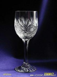 Broušená sklenice MONICA 130 ml  6 ks (SKLENICE VÍNO )