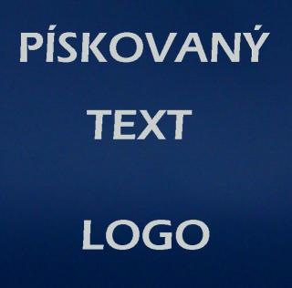 PÍSKOVANÝ TEXT 080 (JMÉNO - LOGO -TEXT)