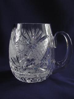 PŮLLITR broušený  600 ml -106 (BEER MUG )