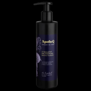 Apotheq stimulačný šampón pre podporu rastu vlasov