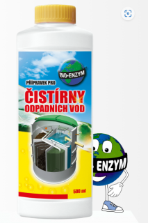 BioEnzym - prípravok pre ČOV tekutý 500ml