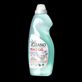 Cleano prací gél - pre žiarivo biele prádlo