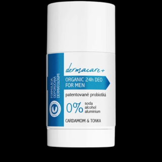 Dermacare - 24h dezodorant s probiotikami kardamón a tonka pre mužov