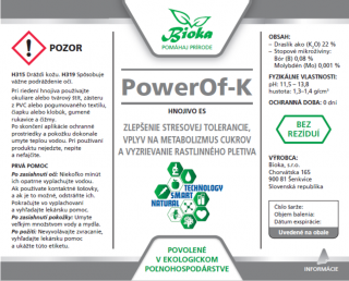 PowerOf-K draselné hnojivo kilogram: 10 litrov