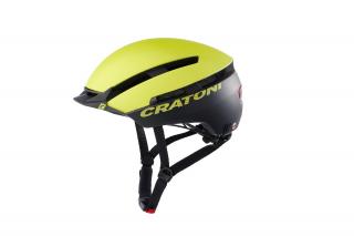 Cratoni C-LOOM - lime-black matt Varianta: S-M (53-58cm)