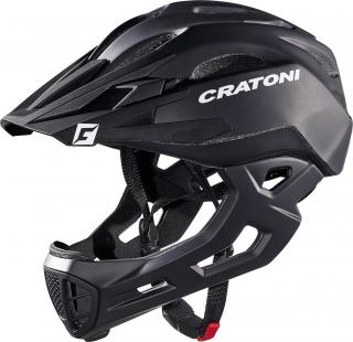 Cratoni C-Maniac black matt velikost/barva: S-M/52-56 - černá mat