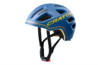 Cratoni C-PURE - blue-gold matt Varianta: M-L (58-61cm)