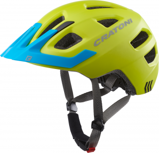 Cratoni MAXSTER PRO - lime-blue matt Varianta: S-M (51-56cm)