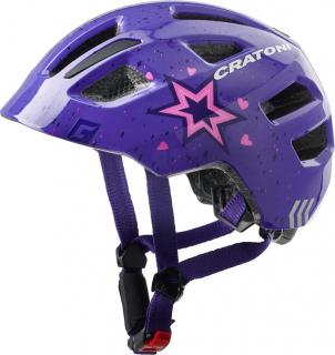 Cratoni MAXSTER - star purple glossy Varianta: S-M (51-56cm)