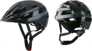 Cratoni VELO-X - black glossy Varianta: S-M (54-58cm)