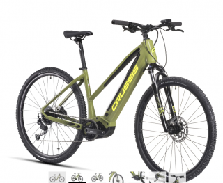 Crussis e-Cross low 7.10 2025  Montáž, seřízení a doprava po ČR zdarma velikost: 16" (155-170 cm) 522 Wh