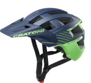 Dětská helma CRATONI AllSet Pro Blue/Green Matt