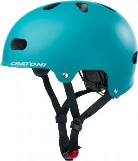 Dětská helma CRATONI C-Matte Turquoise Matt