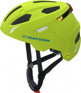 Dětská helma CRATONI FunCat  Lime Matt Glossy - S/M (49-56 cm)
