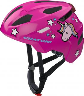 Dětská helma CRATONI FunCat  Unicorn Pink Glossy - S/M (49-56 cm)