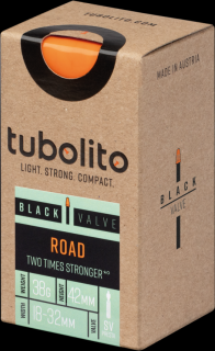 Duše TUBOLITO Road 700x18/28C Black - SV42 Varianta: galuskový 80mm