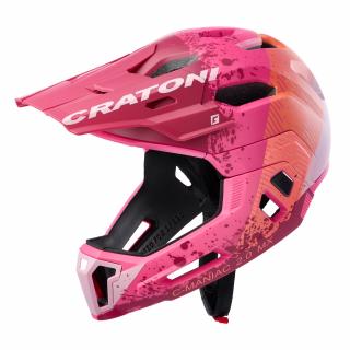 Helma Cratoni C-Maniac 2.0 MX pink-orange matt Varianta: M-L (54-58cm)